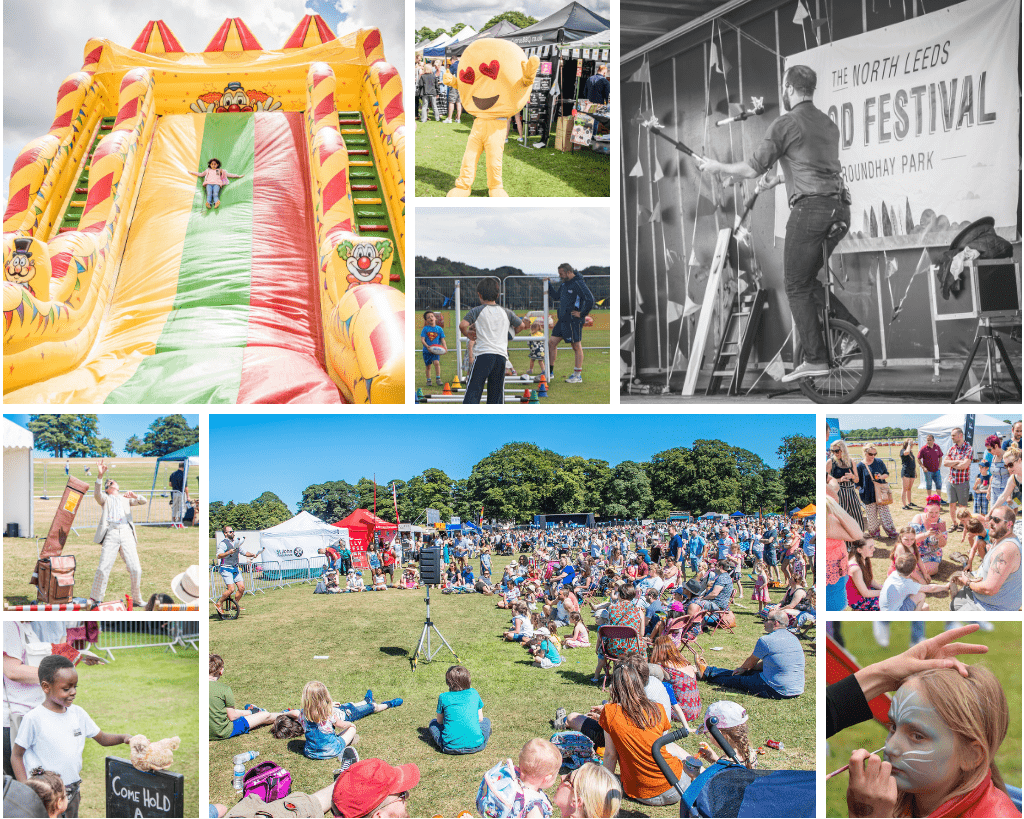 Childrens entertainment - The Riverside Food and Drink Festival, Wetherby