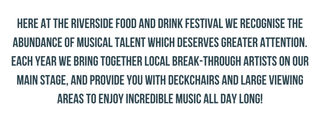 Live Music - Riverside Food and Drink Festival